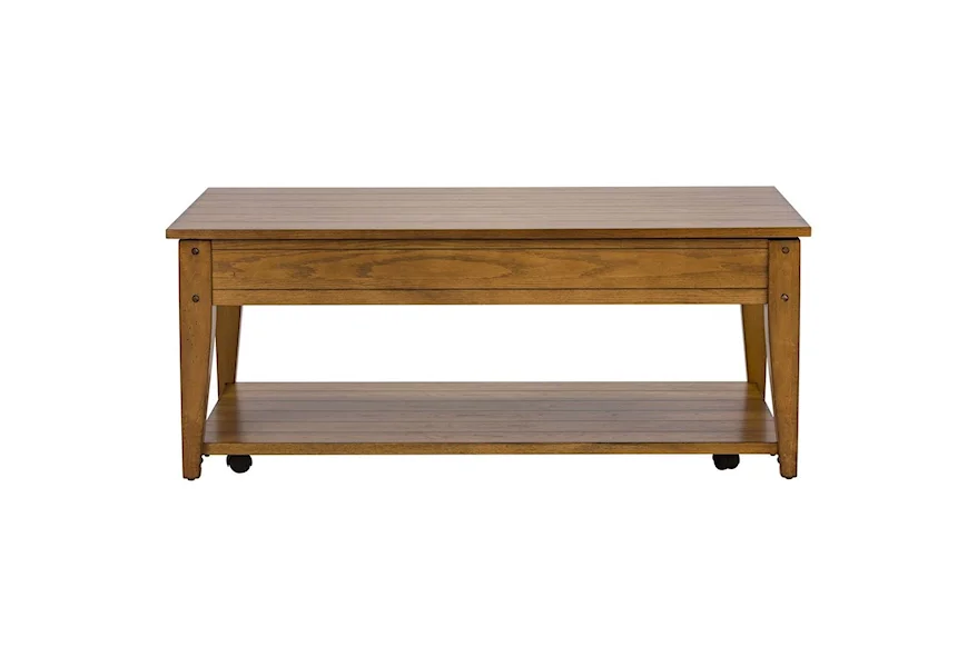 Lake House Lift Top Cocktail Table by Liberty Furniture at Royal Furniture