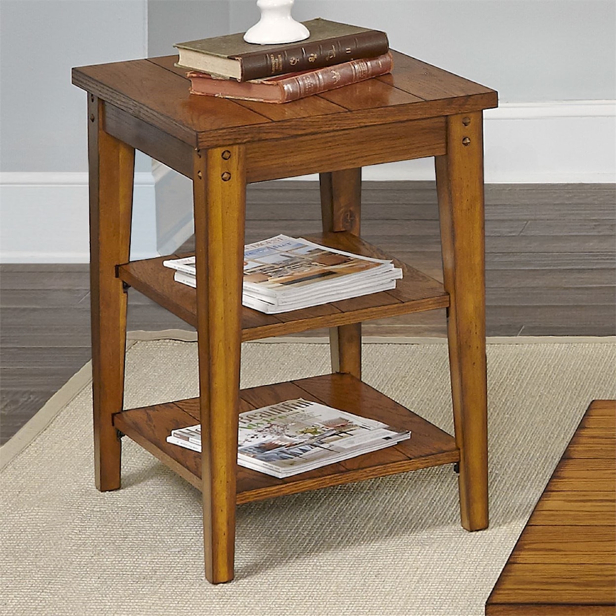 Liberty Furniture Lake House Tiered Table