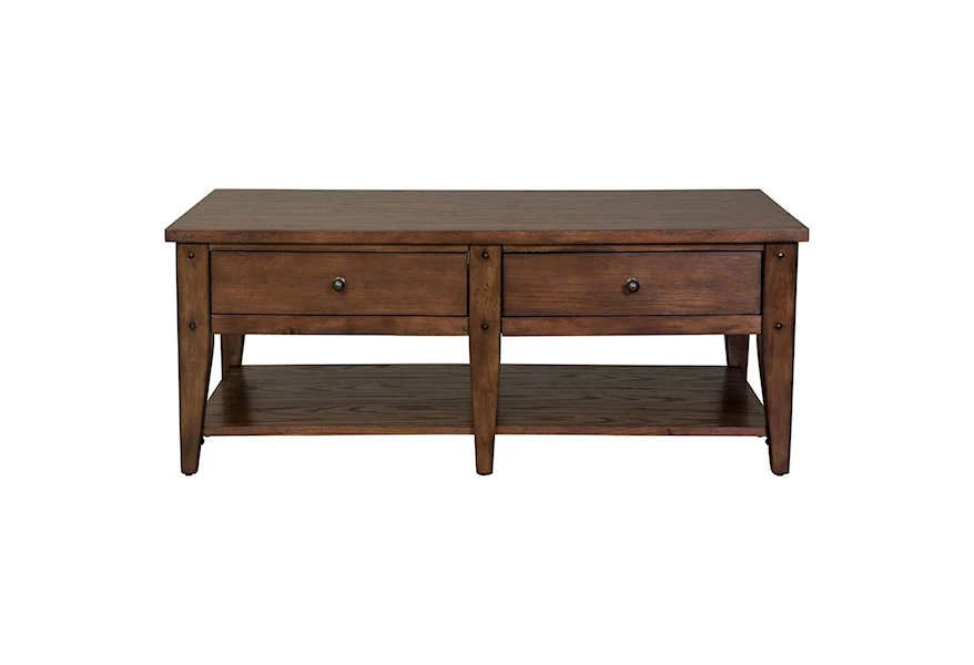 Lake House Cocktail Table by Liberty Furniture at VanDrie Home Furnishings