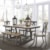 Liberty Furniture Lindsey Farm Transitional Two-Toned 6-Piece Trestle Table Set