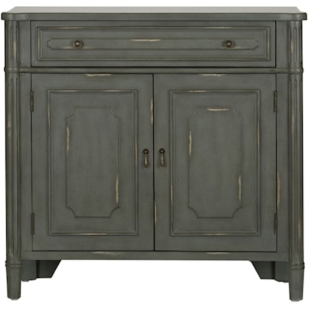 1-Drawer 2-Door Accent Cabinet