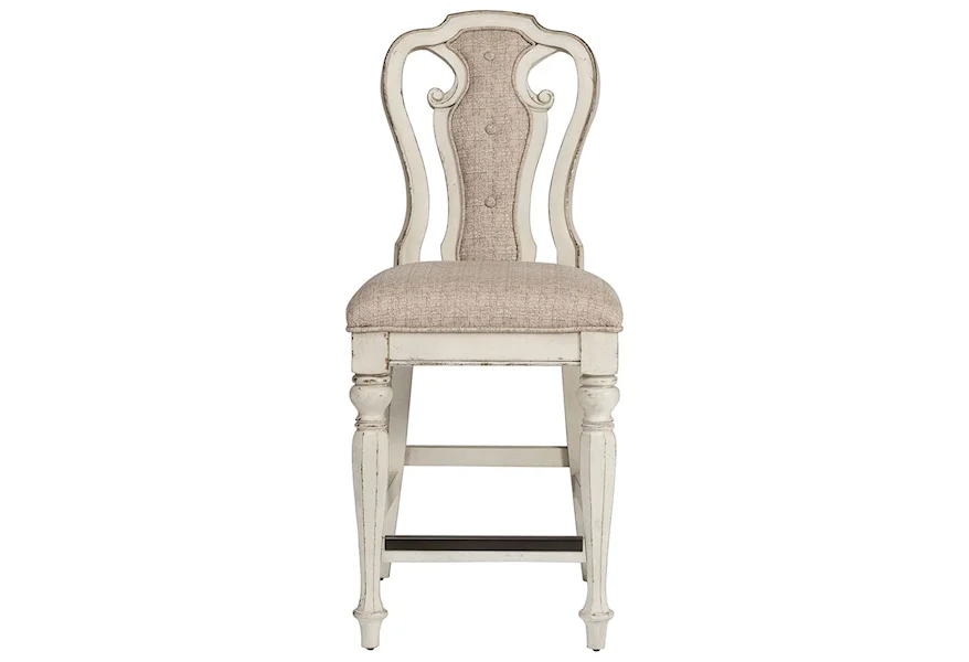 Magnolia Manor Counter Height Chair by Liberty Furniture at Zak's Home
