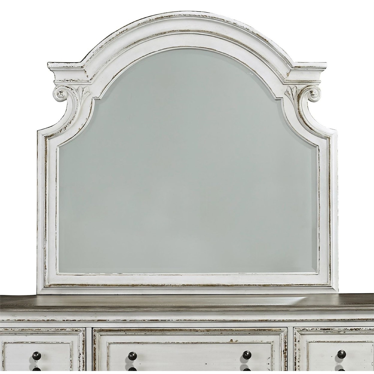 Liberty Furniture Magnolia Manor 7-Drawer Dresser & Mirror Set