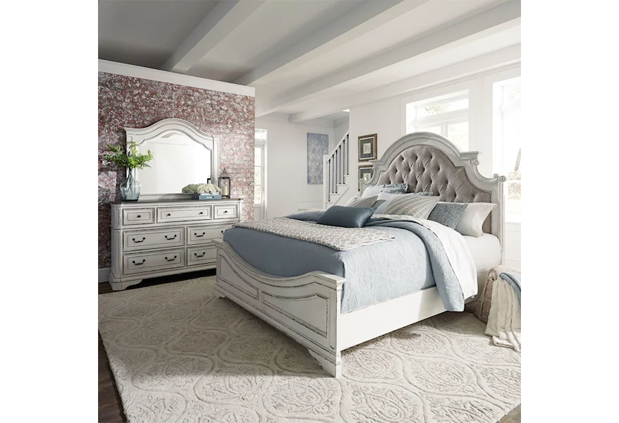 Magnolia Manor King Bedroom Group by Liberty Furniture at Sheely's Furniture & Appliance