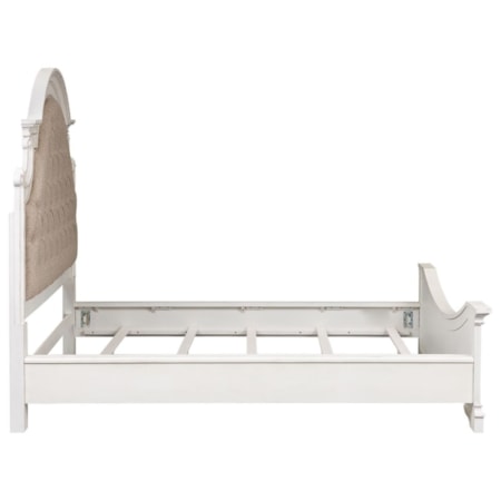 California King Upholstered Bed