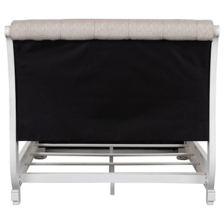 Queen Upholstered Sleigh Bed