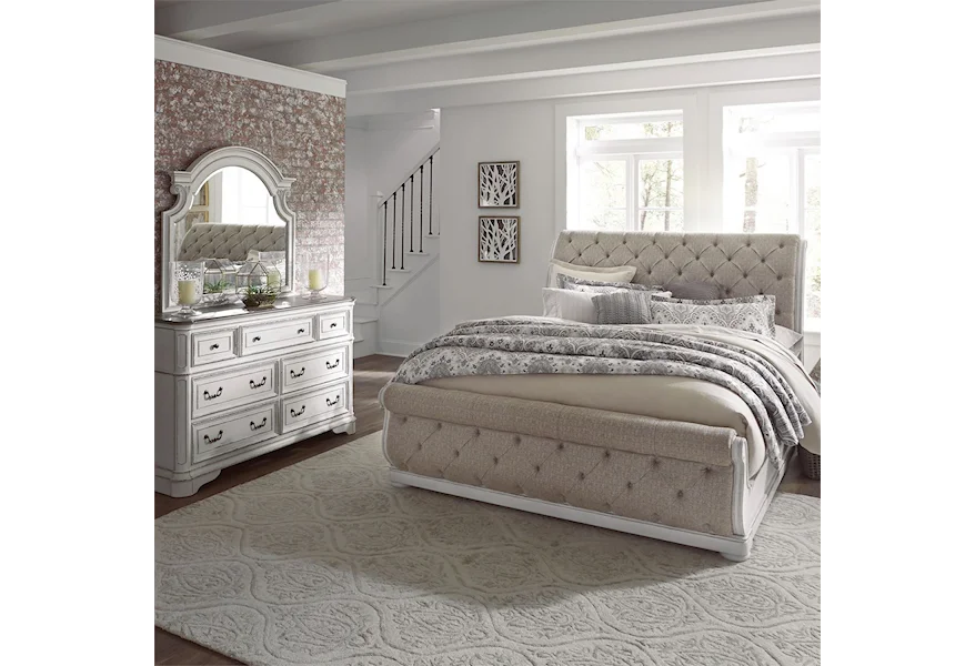 Magnolia Manor Queen Bedroom Group by Liberty Furniture at Zak's Home
