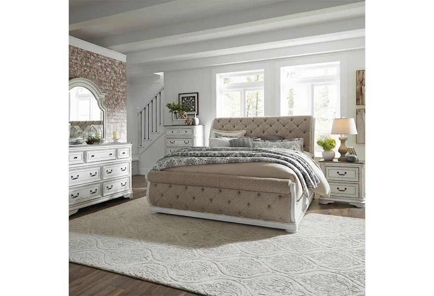Magnolia Manor Queen Bedroom Group by Liberty Furniture at Zak's Home