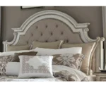 Liberty Furniture Magnolia Manor King Upholstered Panel Headboard