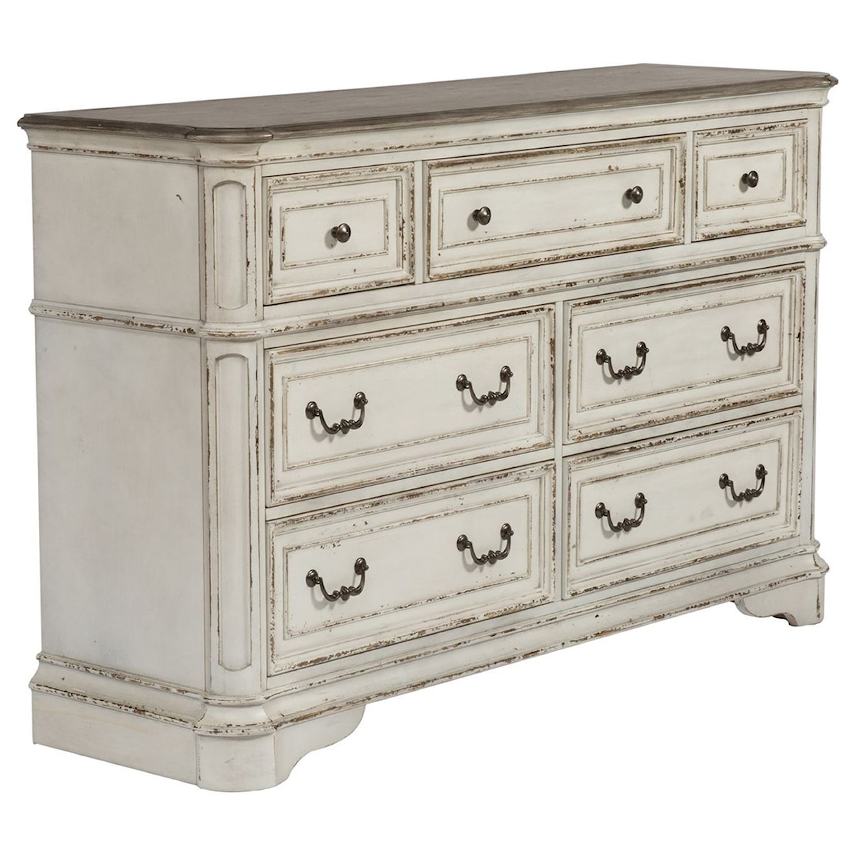 Liberty Furniture Magnolia Manor 7 Drawer Dresser