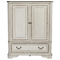 Door Chest with Adjustable Shelves