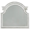 Liberty Furniture Magnolia Manor Mirror with Wood Frame