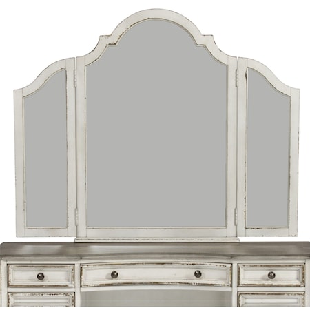 Vanity Mirror with Wood Frame