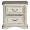 Libby Morgan 2 Drawer Night Stand