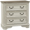 Liberty Furniture Magnolia Manor 3 Drawer Bedside Chest
