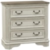 Libby Morgan 3 Drawer Bedside Chest