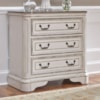 Libby Morgan 3 Drawer Bedside Chest