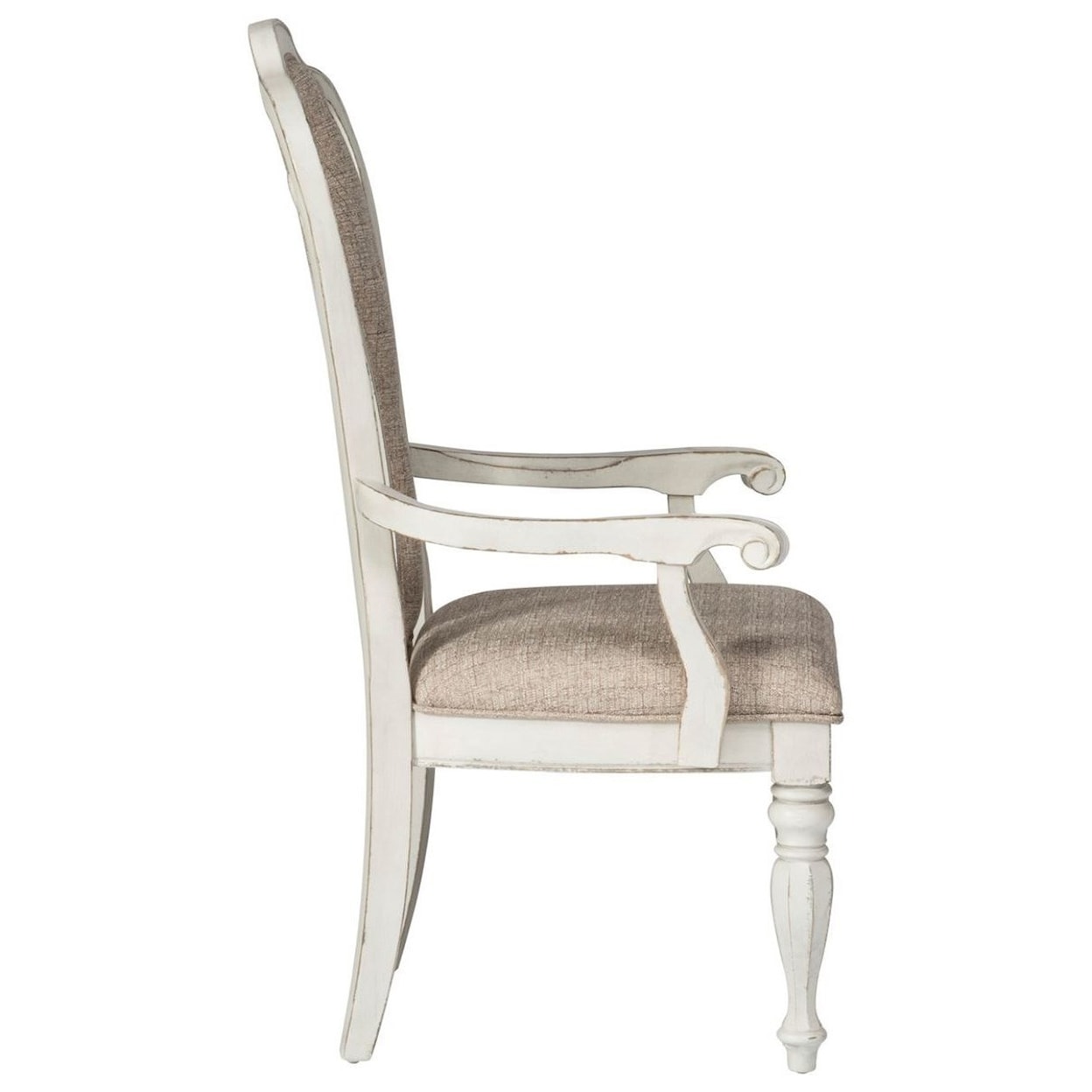 Libby Morgan Splat Back Arm Chair