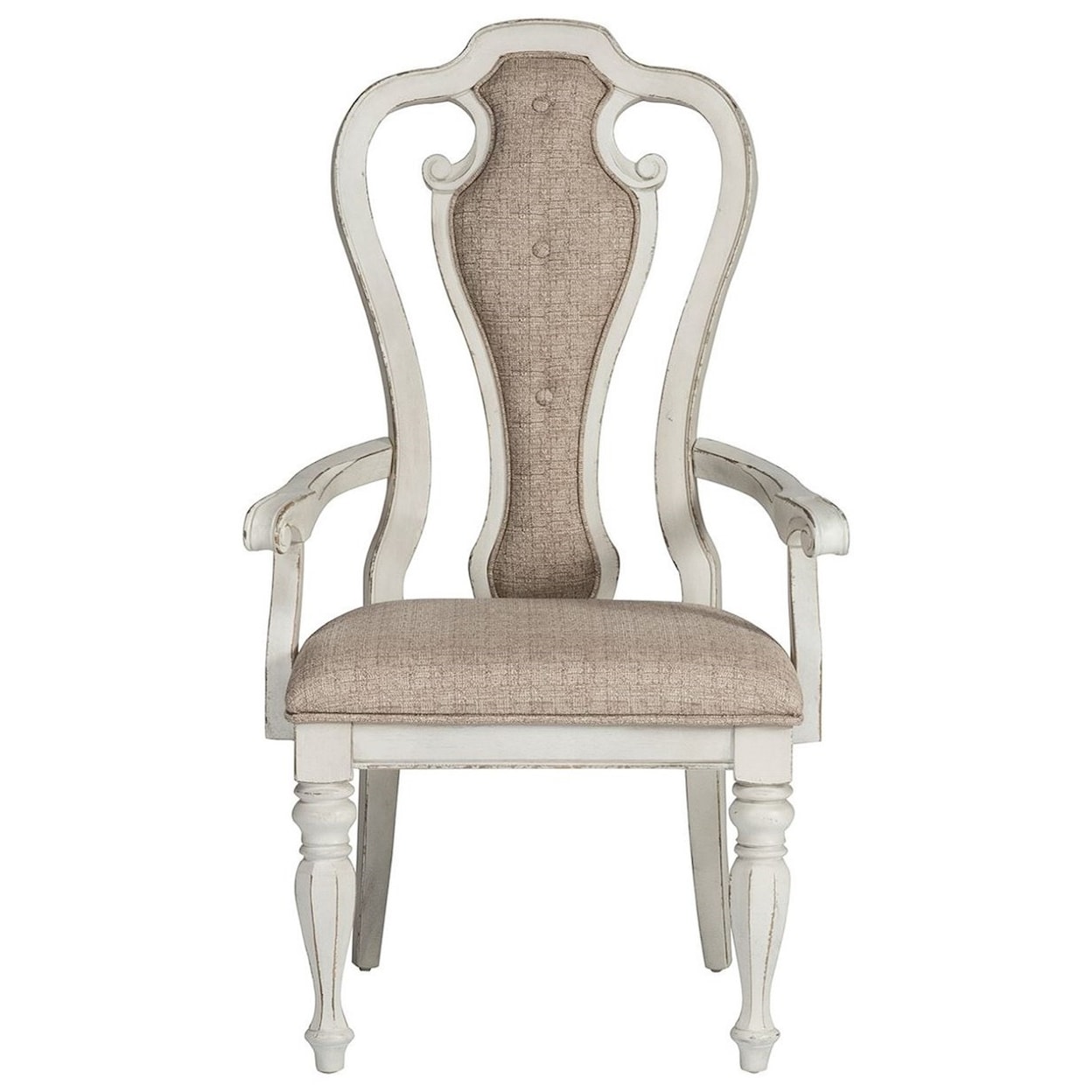 Liberty Furniture Magnolia Manor Splat Back Arm Chair