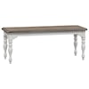 Liberty Furniture Magnolia Manor Dining Bench