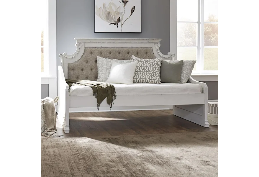 Magnolia Manor Twin Upholstered Daybed by Liberty Furniture at Sheely's Furniture & Appliance