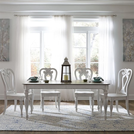 Opt 5 Piece Leg Table Set