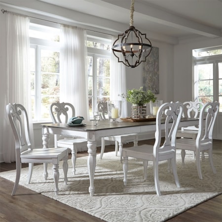 Opt 7 Piece Rectangular Table Set