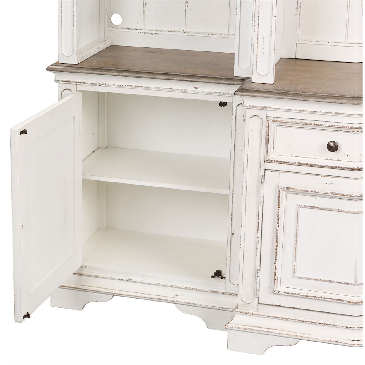 Liberty Furniture Magnolia Manor 4 Pc Entertainment Wall Unit