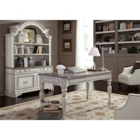 Desk and Hutch Set