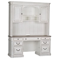 Traditional Credenza and Hutch