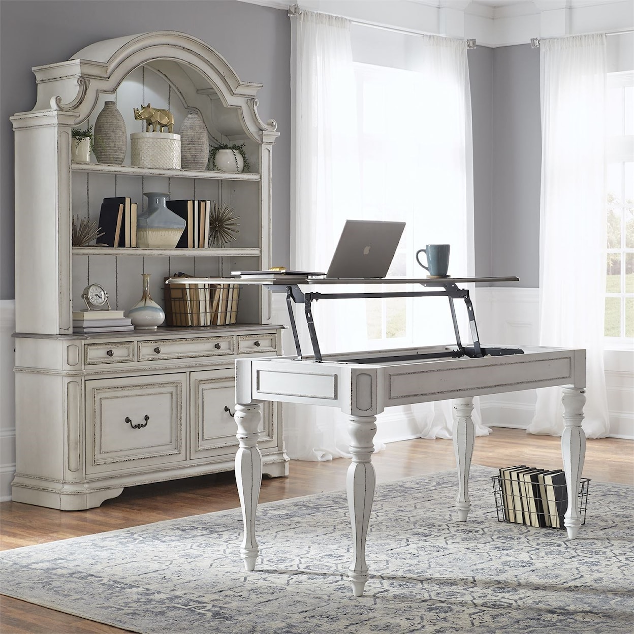 Liberty Furniture Magnolia Manor Lift Top Writing Desk
