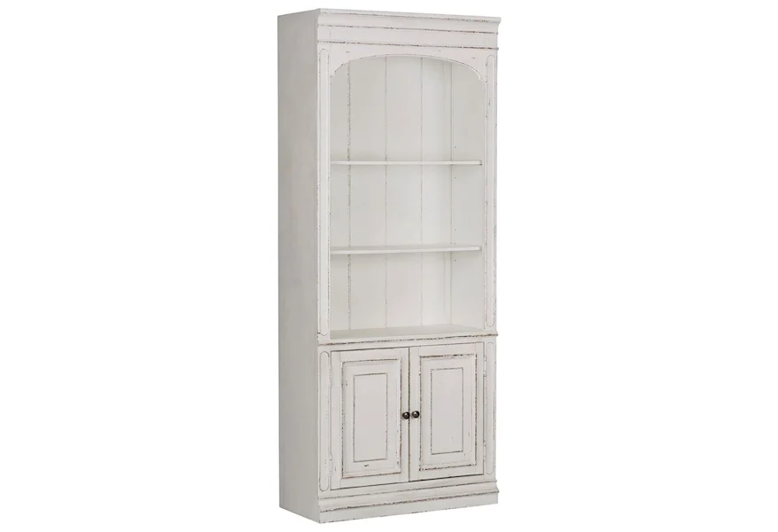 Magnolia Manor Bookcase by Liberty Furniture at VanDrie Home Furnishings