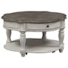 Liberty Furniture Magnolia Manor Round Cocktail Table