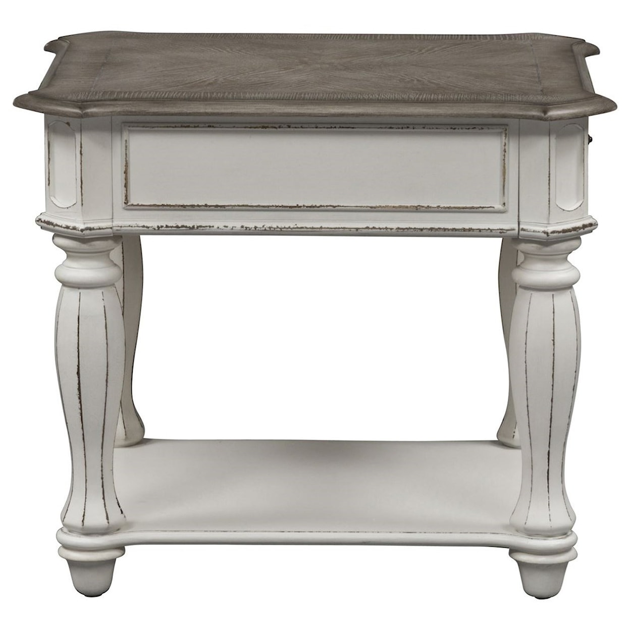 Libby Myra End Table with Dovetail Drawer