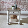 Liberty Furniture Magnolia Manor End Table with Dovetail Drawer