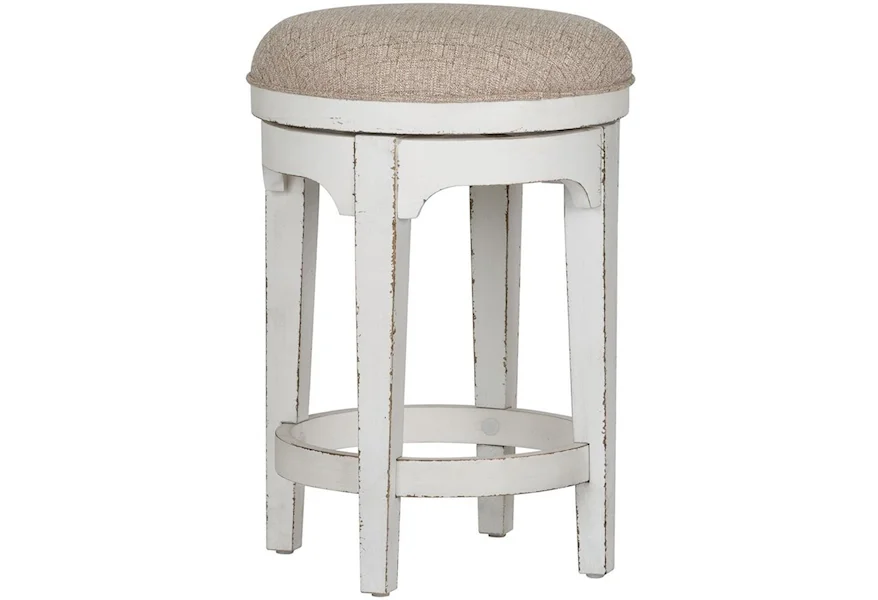 Magnolia Manor Console Swivel Stool by Liberty Furniture at Zak's Home