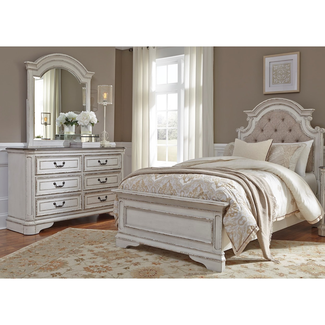 Liberty Furniture Magnolia Manor Full Bedroom Group