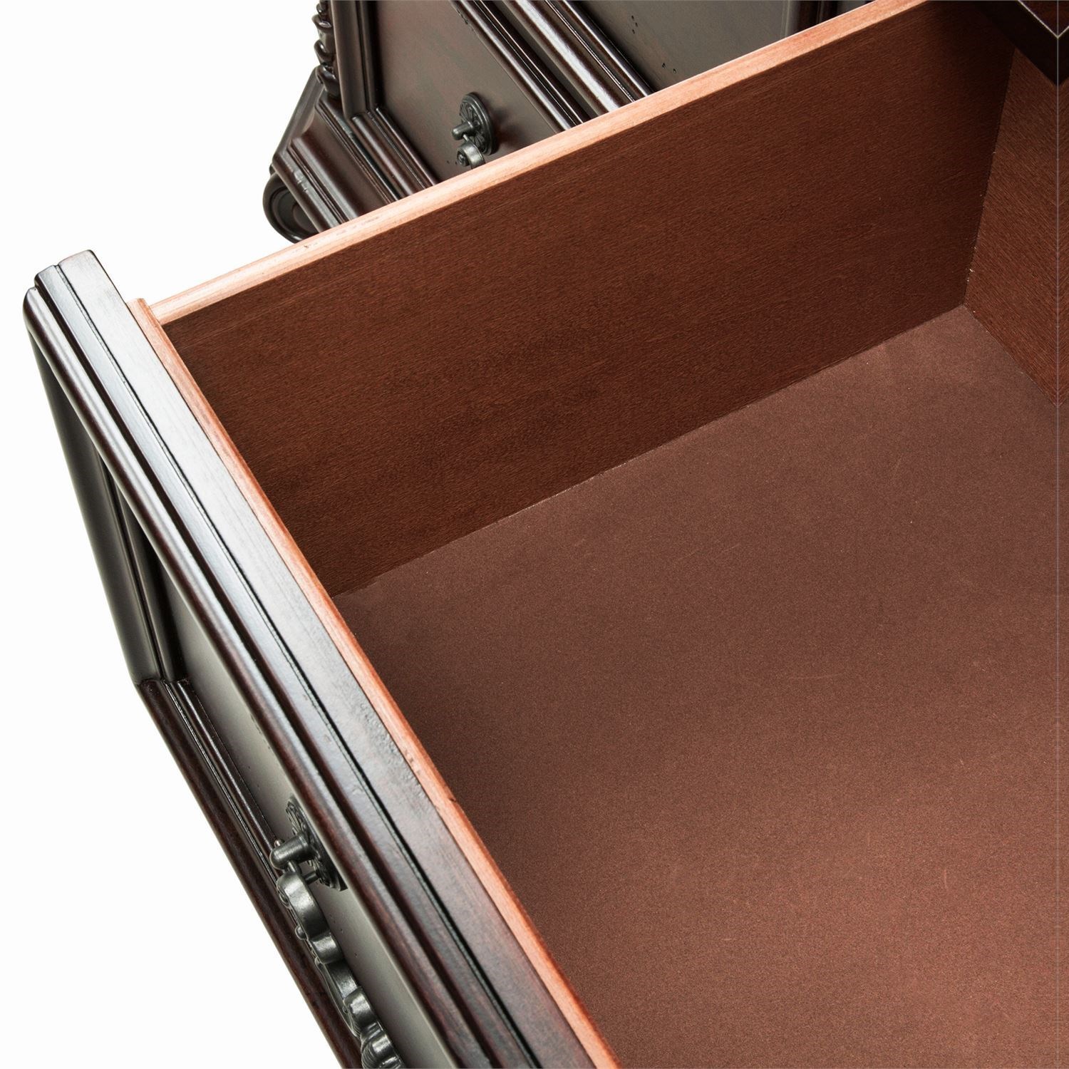 Liberty Furniture Messina Estates 7-Drawer Dresser with Arched Mirror