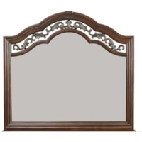 Traditional Arched Dresser Mirror