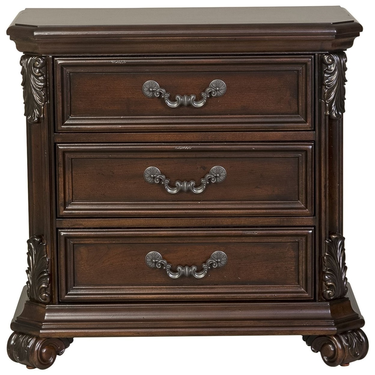 Libby Lenor 3-Drawer Nightstand