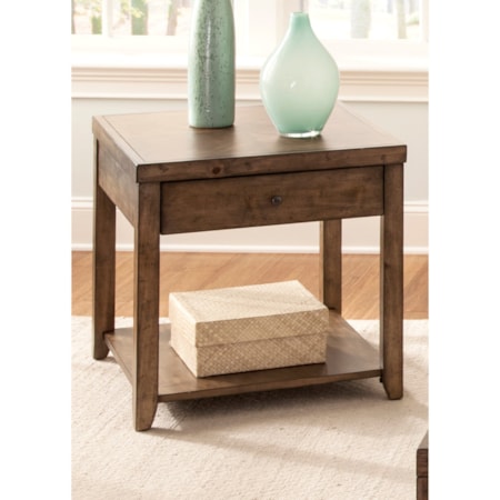 Rectangular End Table