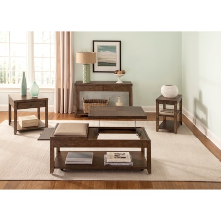 2-Drawer Sofa Table