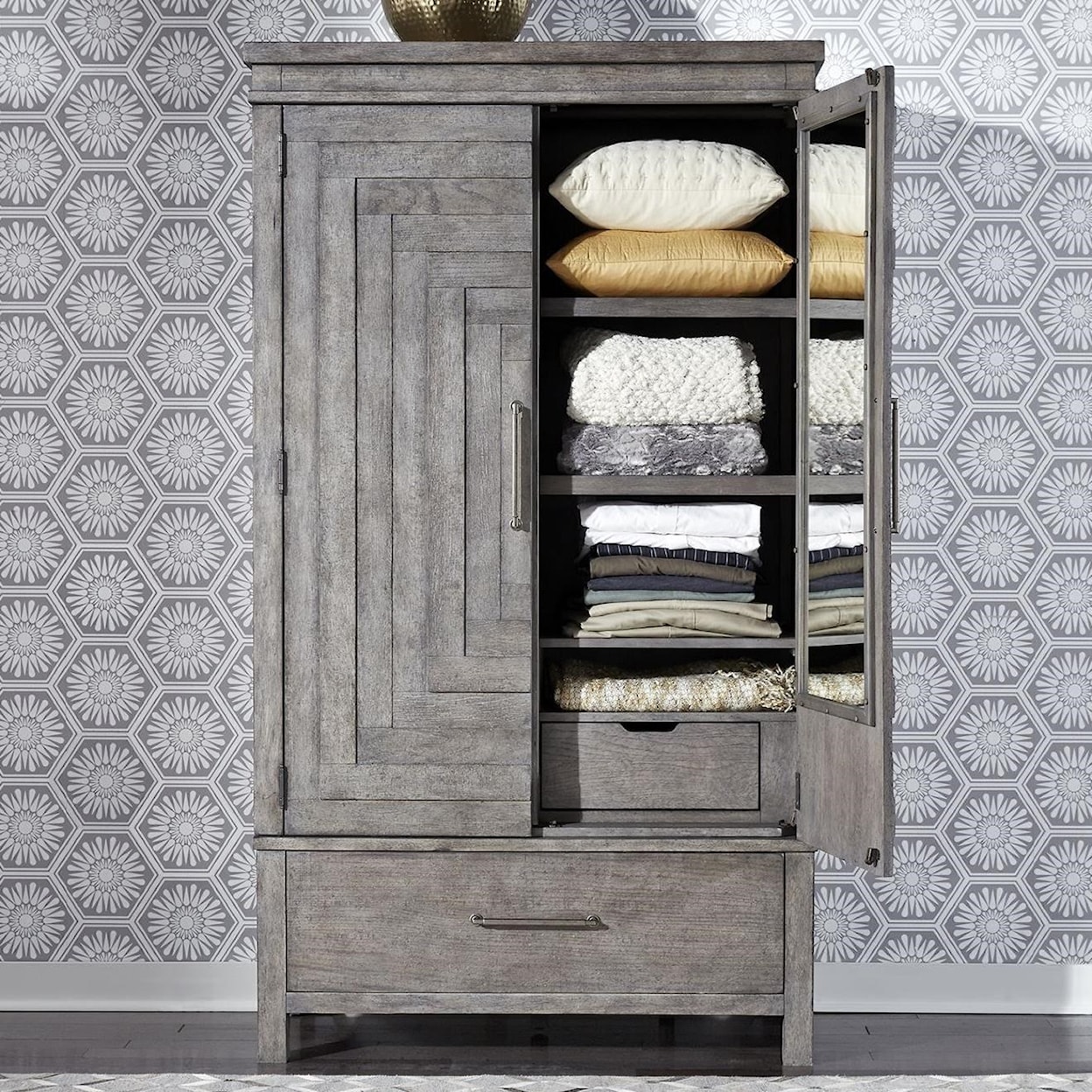 Liberty Furniture Modern Farmhouse Armoire