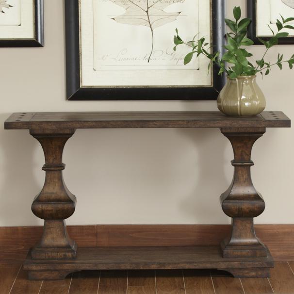 Liberty Furniture Sedona Turned Leg Sofa Table