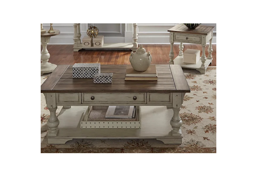 Morgan Creek 3 Piece Occasional Set by Liberty Furniture at Schewels Home