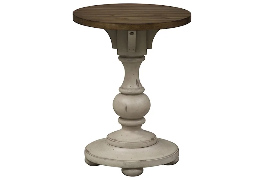 Morgan Creek Chair Side Table by Liberty Furniture at Schewels Home