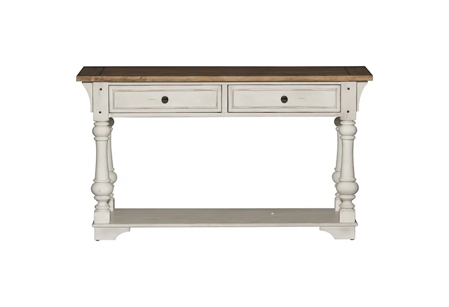 Morgan Creek Sofa Table by Liberty Furniture at Sheely's Furniture & Appliance
