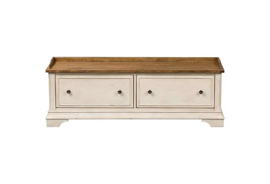 Morgan Creek Storage Hall Bench by Liberty Furniture at SuperStore