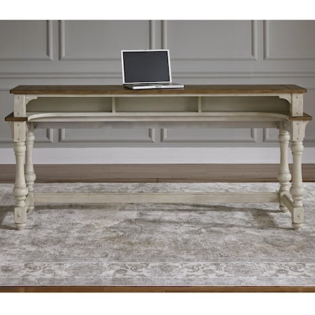 Relaxed Vintage Console Table with Storage