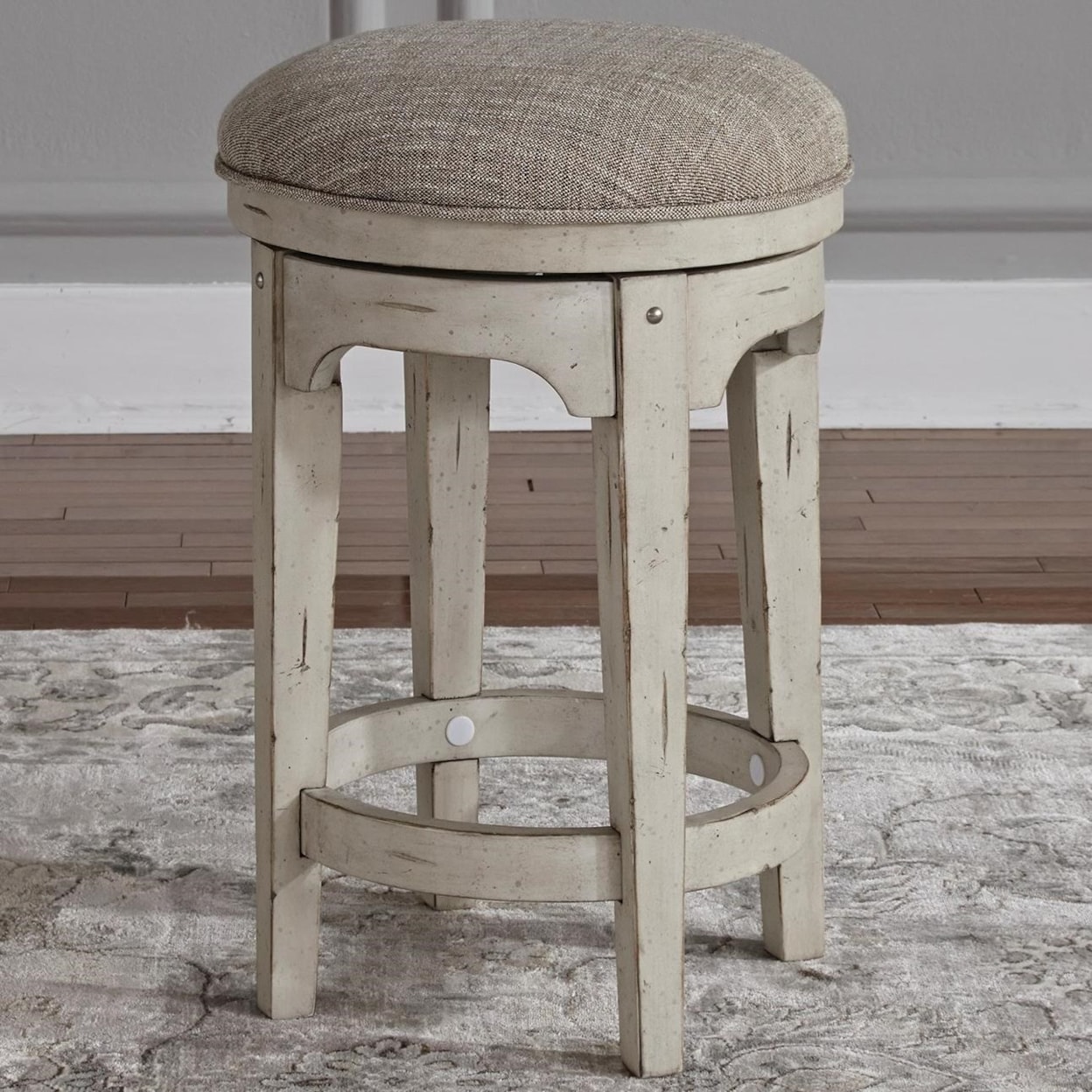 Liberty Furniture Morgan Creek Console Swivel Stool